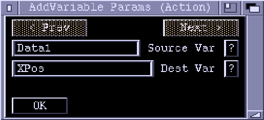 Zonk Action AddVariable