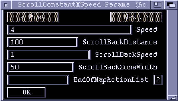 Zonk Action ScrollConstantXSpeed