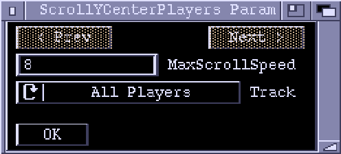 Zonk Action ScrollYCenterPlayers