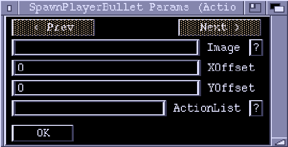 Zonk Action SpawnPlayerBullet