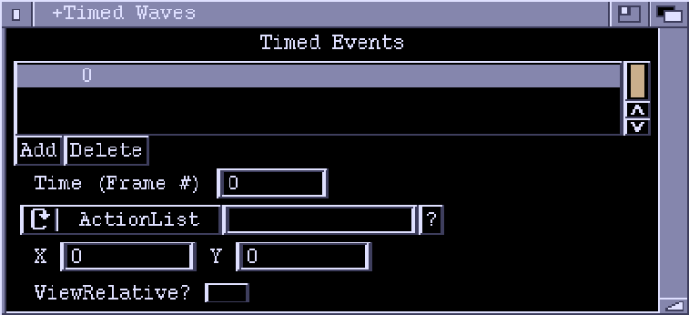 Zonk Timed AttackWaves Window